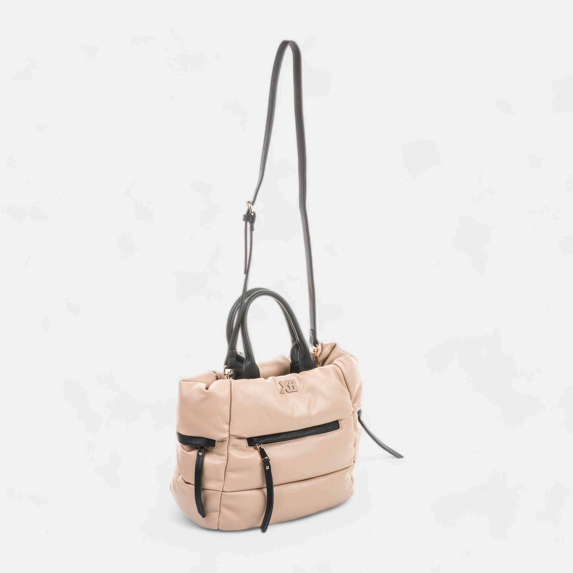 Sac à main beige