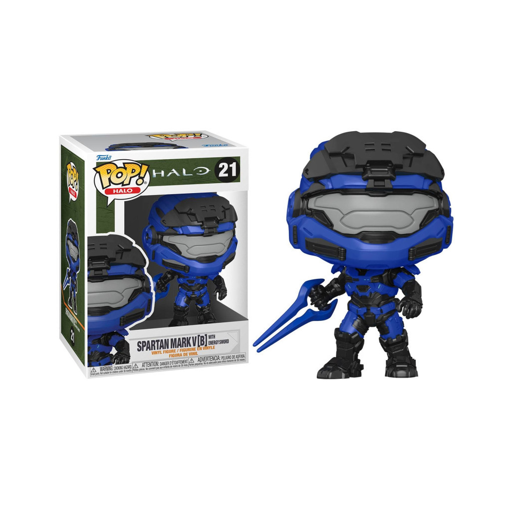 Figurine Pop! - Spartan Mark V (B) with Energy Sword n°21