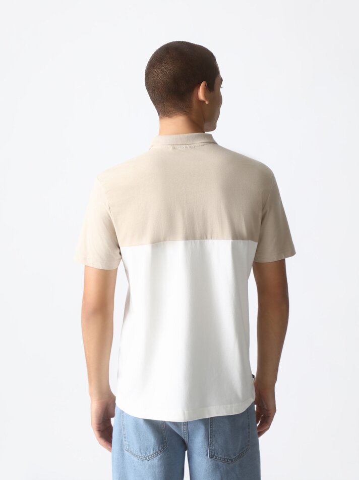 Bloco de cores Polo - Mink