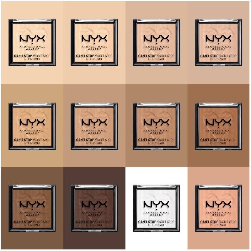 NYX Prof. Makeup Can't Stop Won't Stop Mattifying Powder 6 gr. - Light