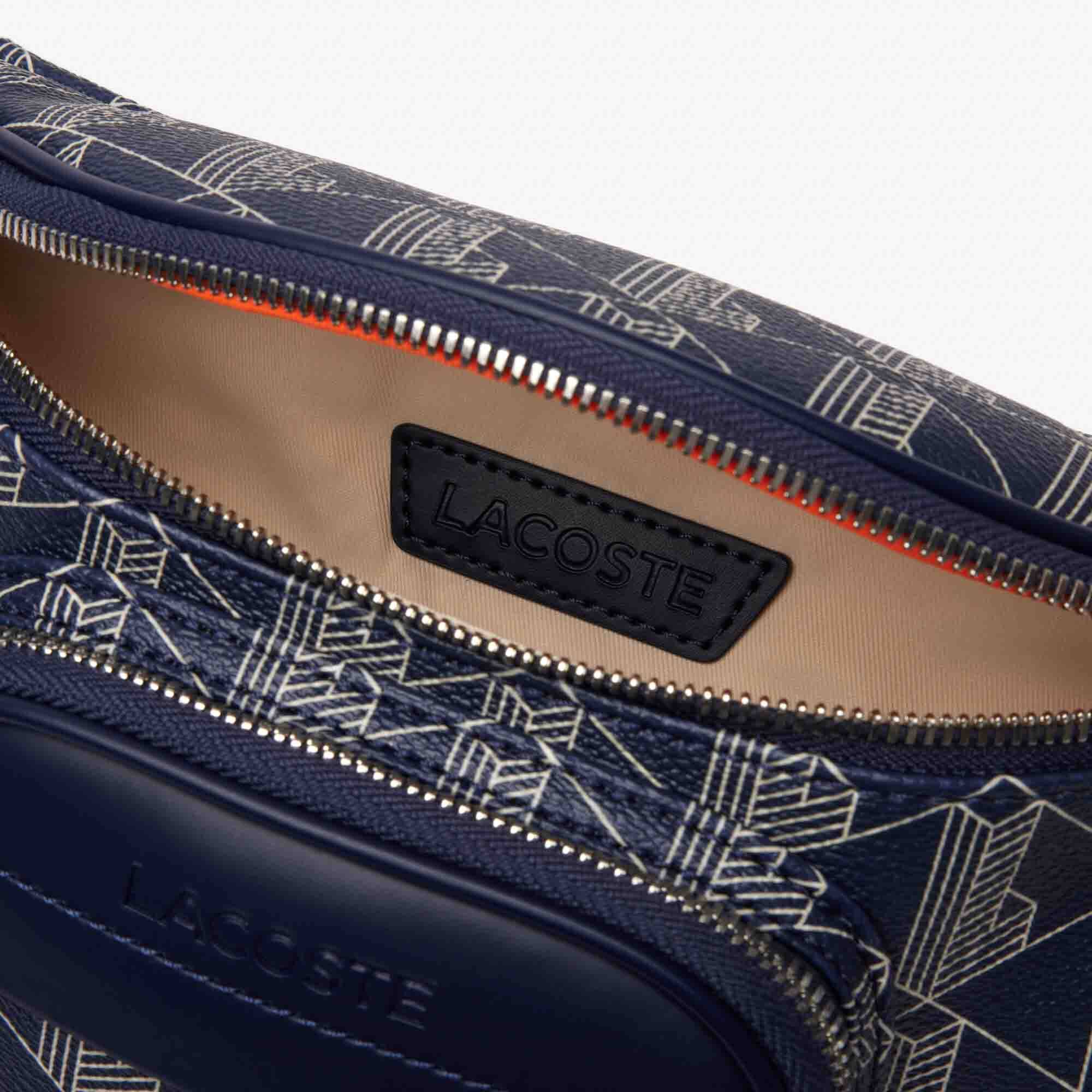 Sac banane The Blend avec imprimé monogramme Sacs banane - Bleu - Lacoste - Homme