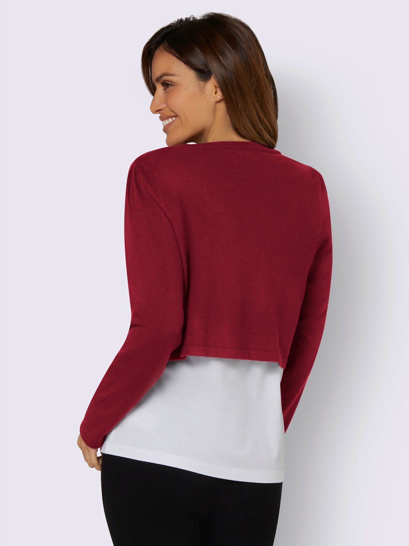 Boléro en tricot coupe boléro tendance