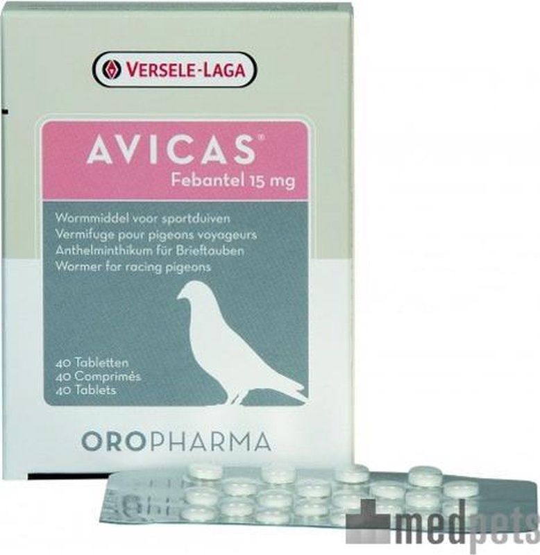 Avicas - Wormenkuur - 40 Tabletten