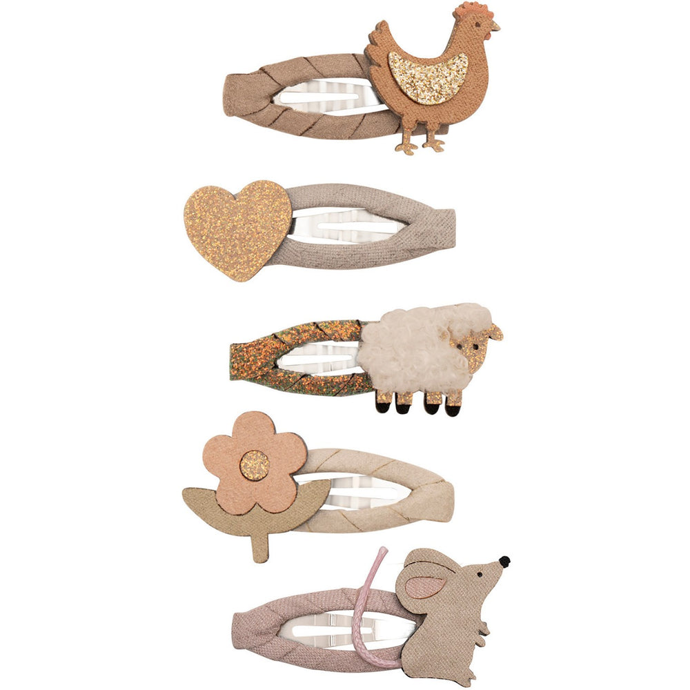 Køb Mimi & Lula 5 Hårspænder - Mini Farm Animal Enchanted