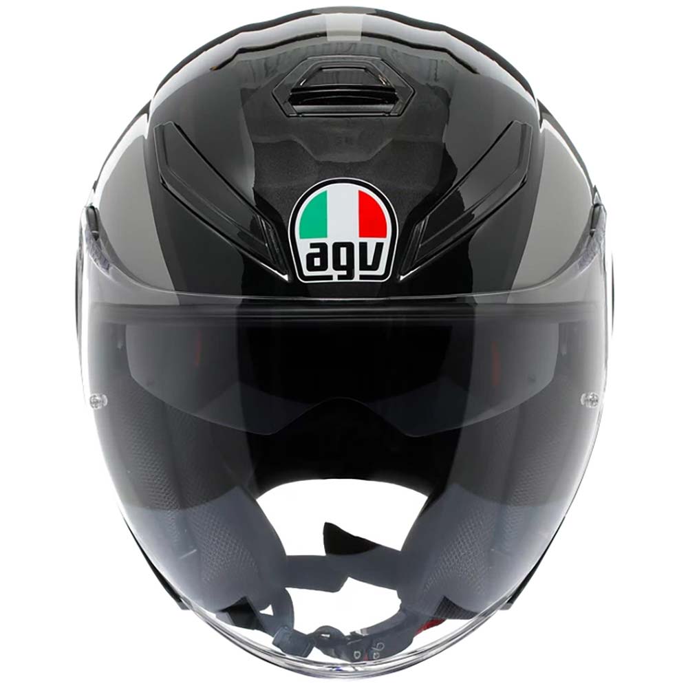 AGV - Casque K5 Jet Evo Tune Noir / Gris