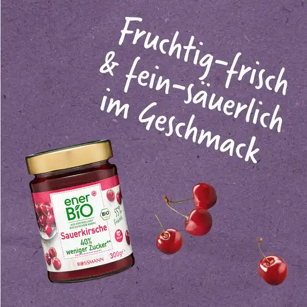 Fruchtaufstrich Sauerkirsche