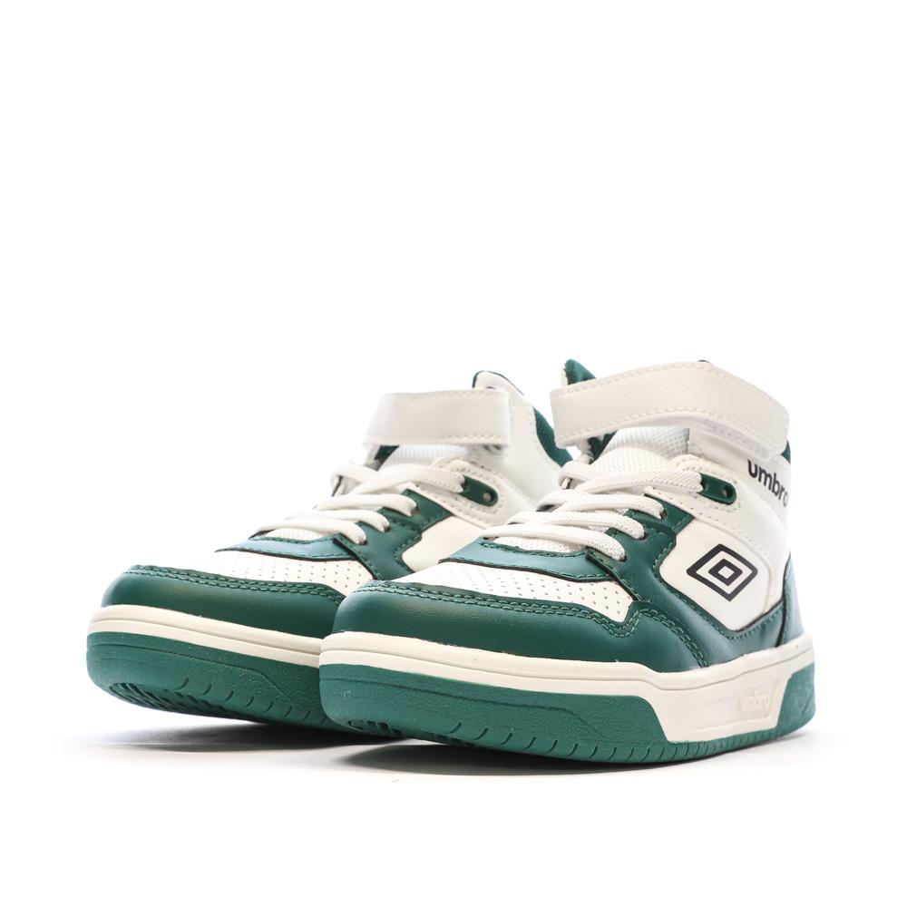 Umbro Baskets Vertes/Blanches Garçon Rouge Umbro Olly Vlc