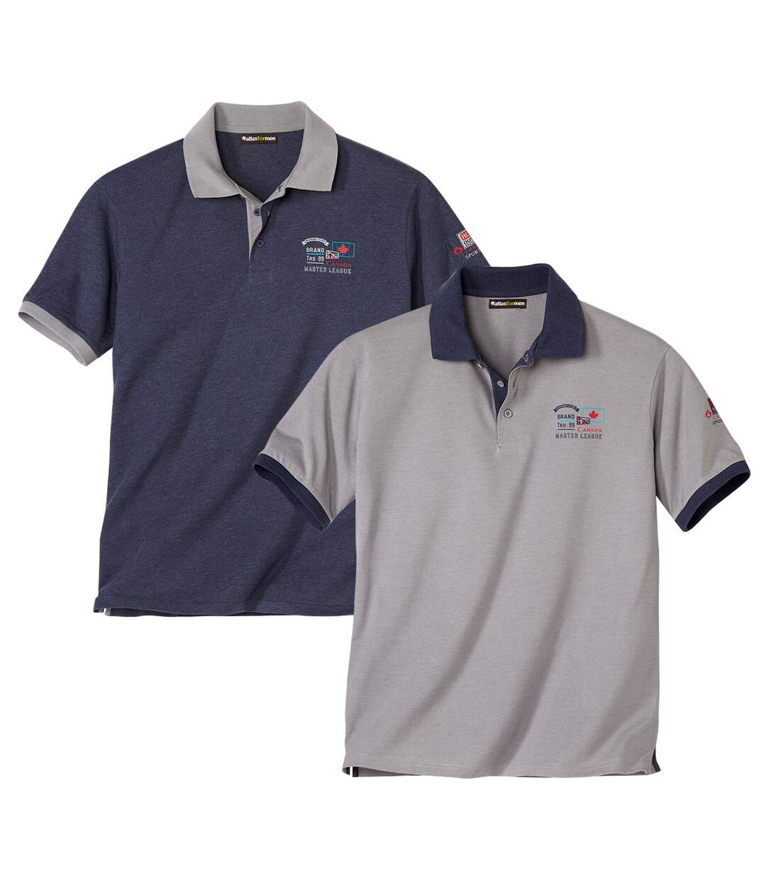 Lot de 2 Polos Canadian Club
