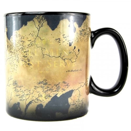 Mug: Heat Changing Mug - Game of Thrones - Map