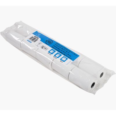 Exacompta - 10 Bobines thermiques - rouleaux TPE - 57 x 40 x 12 mm - sans Bisphénol A