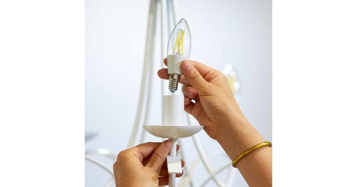 WiZFilament doorzichtig C35 E14 ledlamp  (Wifi + Bluetooth protocol)