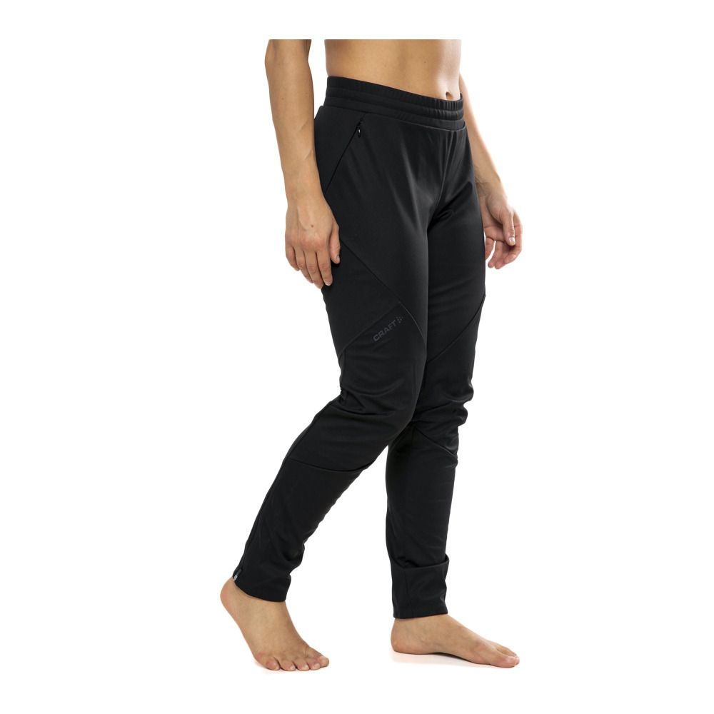 Craft GLIDE - Pantalon Femme black