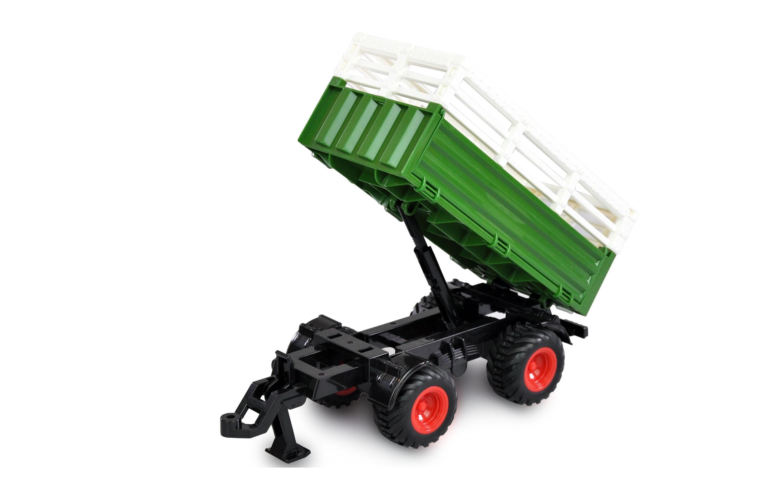 Traktor mit Viehtransporter RTR, 1:24Ferngesteuerter Traktor mit Licht und Sound