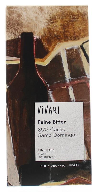 Vivani Chocolade puur 85% bio 100g