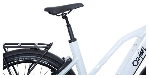Vélo de Ville Électrique O2 Feel Vern Urban Power 9.2 Mid Shimano Nexus Inter 5-E 5V 720 Wh 27.5'' Gris Polaire