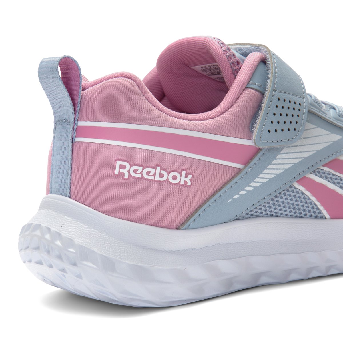 REEBOK-Rushrun5v-jg-Baskets - Talon plat - Rose Clair