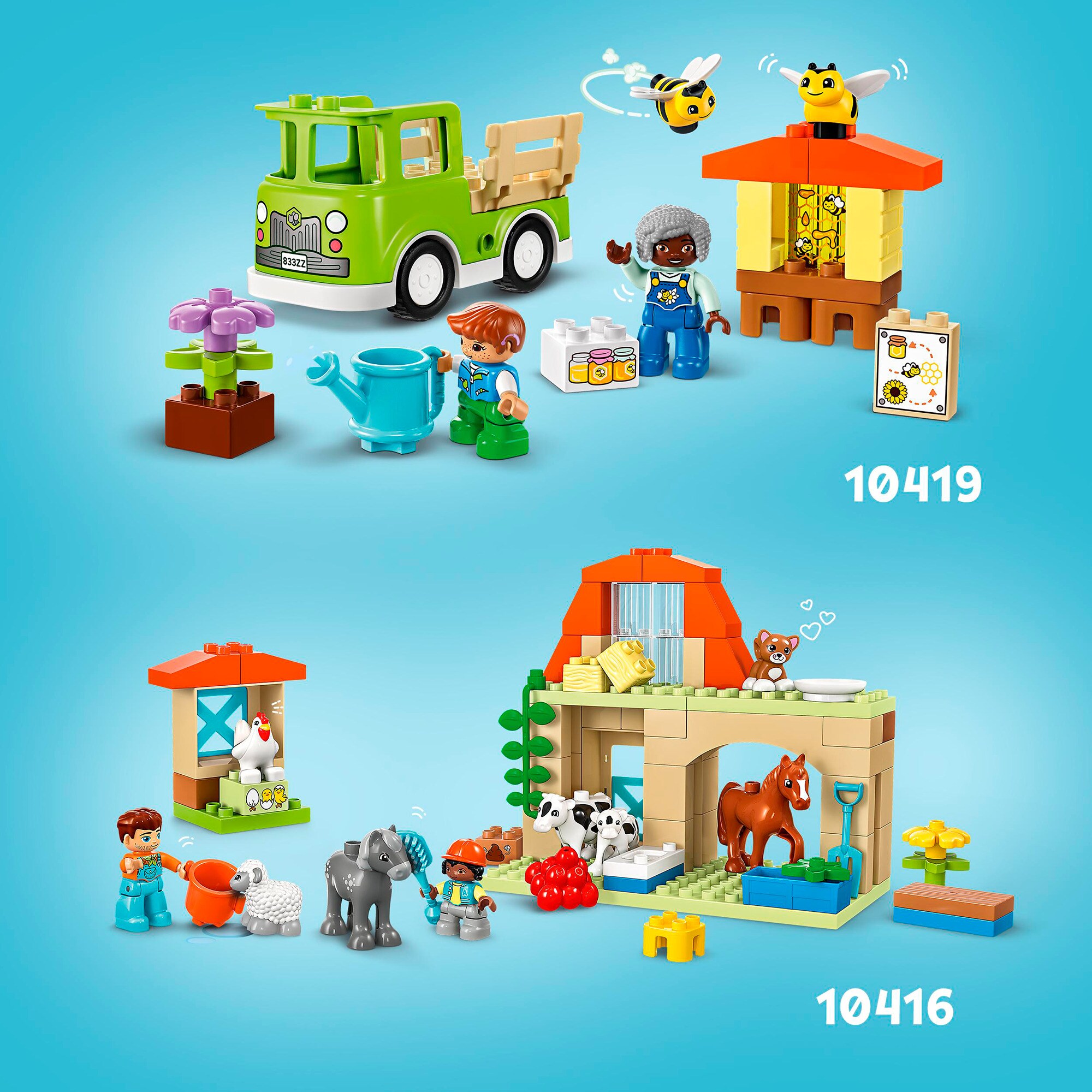 LEGO Konstruktionsspielzeug DUPLO Imkerei und Bienenstöcke