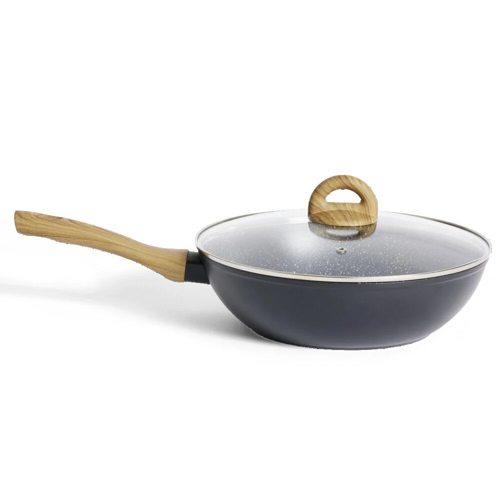 Sauteuse tous feux dont induction avec couvercle Ø28cm