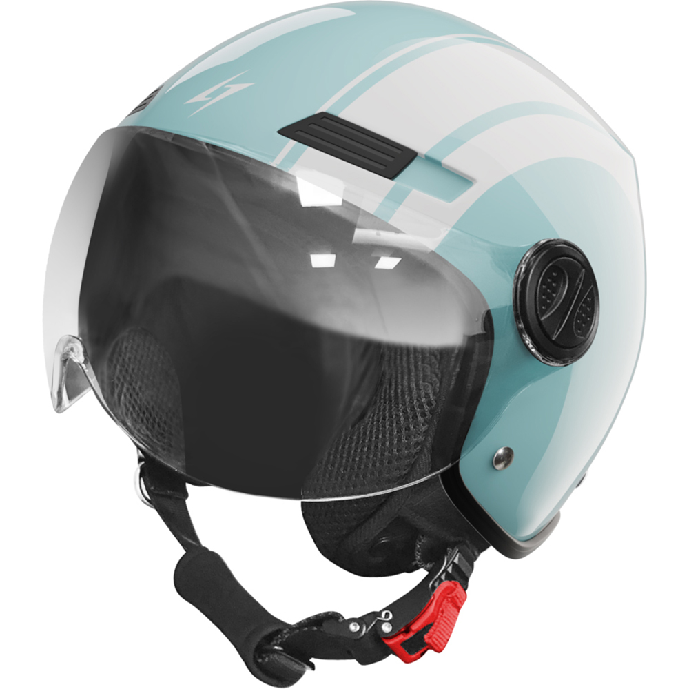 Stormer - Casque Ride Path Turquoise / Brillant