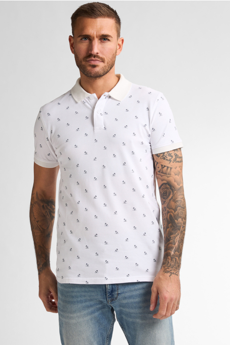 Petrol Industries witte heren polo