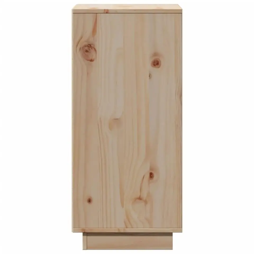 vidaXL - Dressoir - Bruin - Grenenhout - 2 stuks