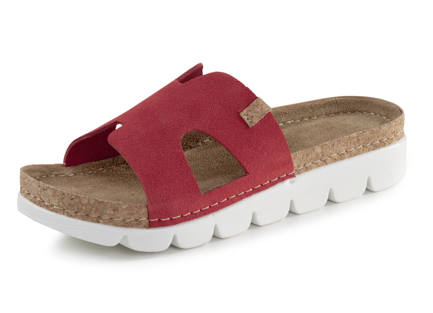 ELENA EDEN Pantolette aus Veloursleder