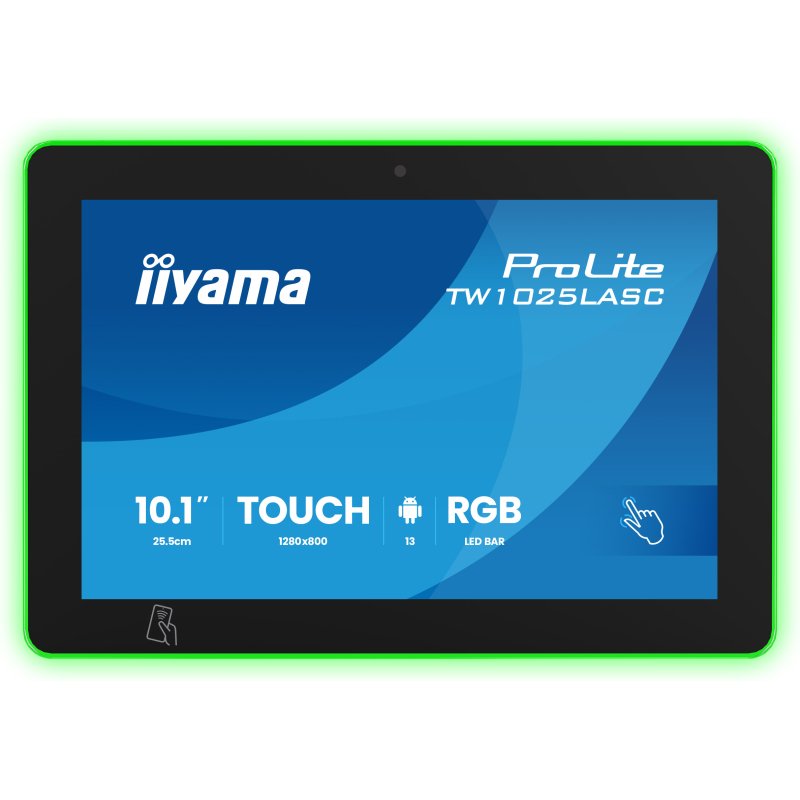 iiyama ProLite TW1025LASC-B3PNR écran plat de PC 25,6 cm (10.1