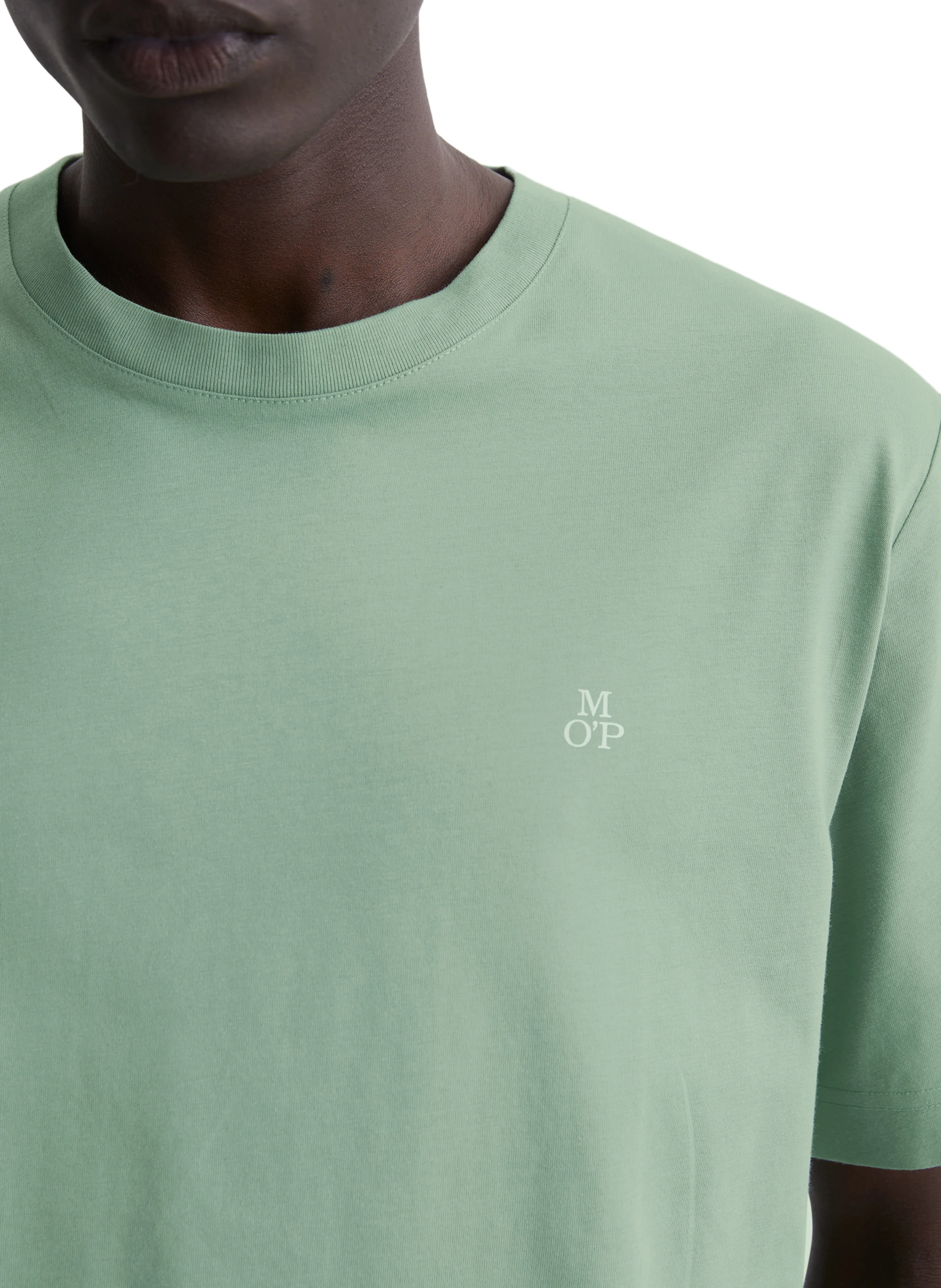 Tee-shirt droit en coton | Vert