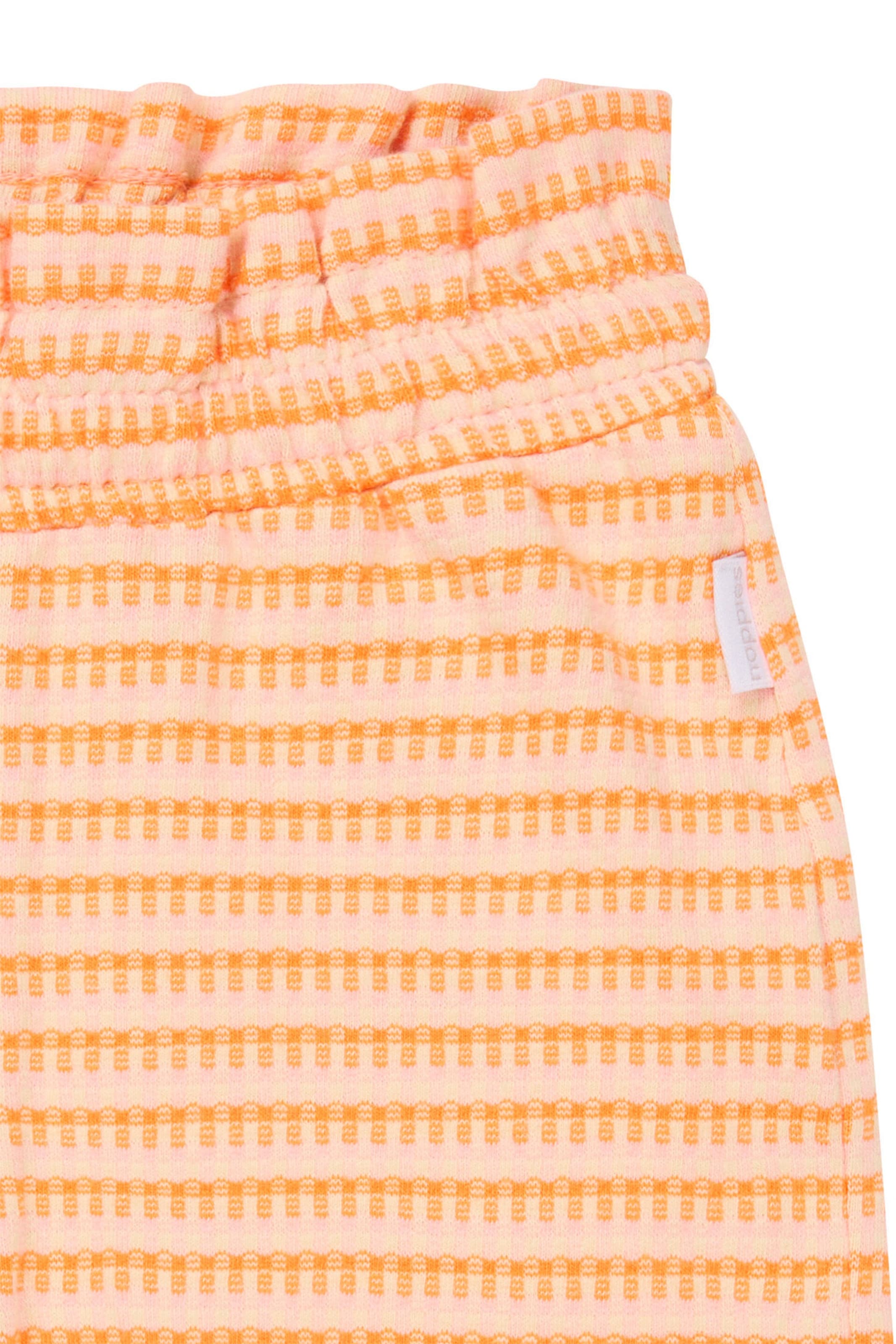 Noppies Baby Hose Mulino Check pattern Orange
