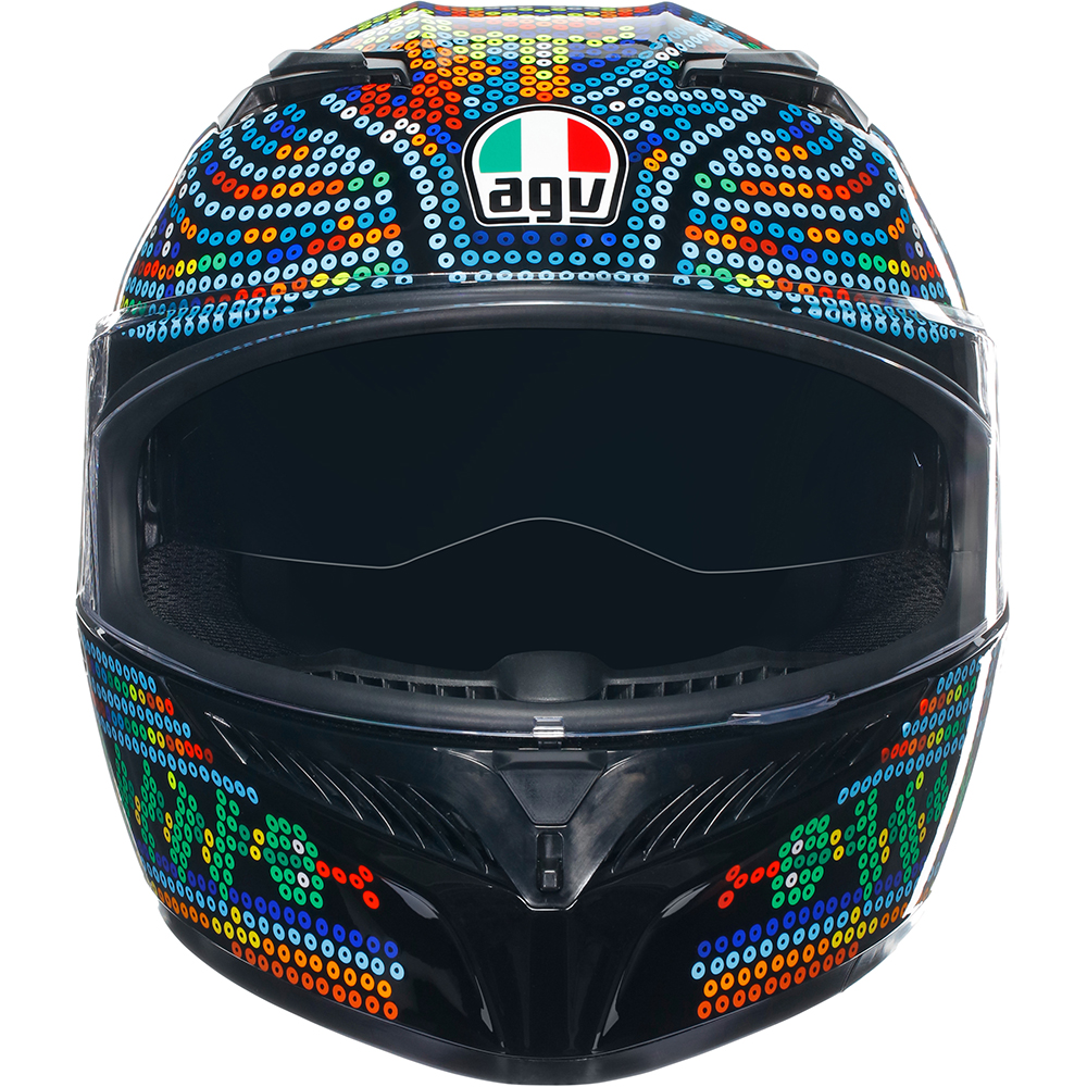 AGV - Casque K3 Rossi Winter Test 2018 Multicolore