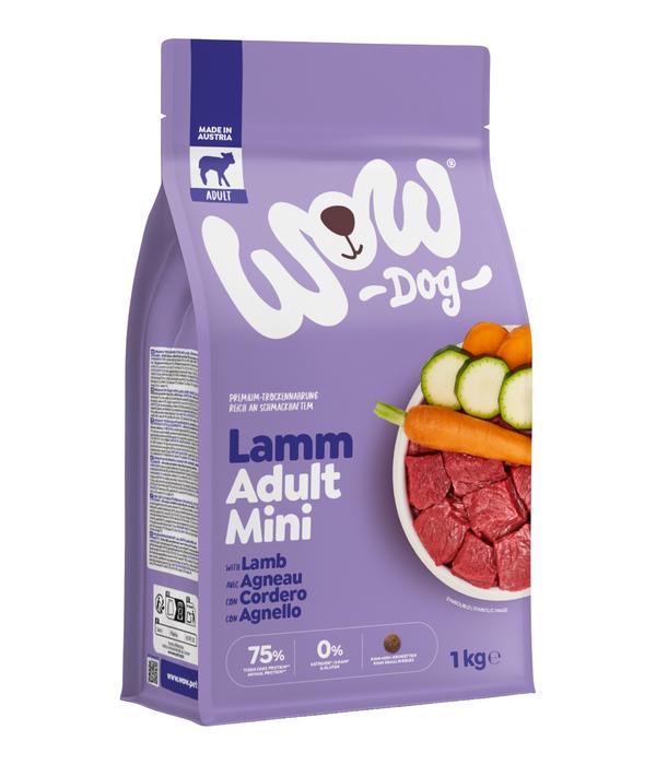 WOW® Trockenfutter für Hunde Mini Adult,