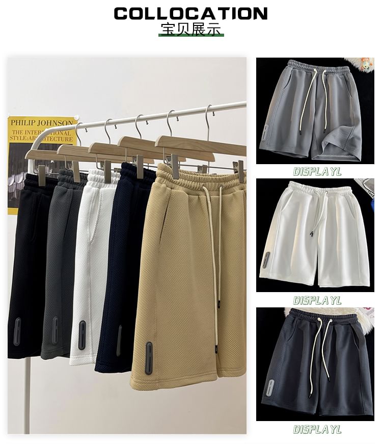 Bay Go Mall - Sweatshorts met trekkoord in de taille