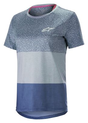 Maillot Manches Courtes Femme Alpinestars Stella Alps 8.0 Bleu