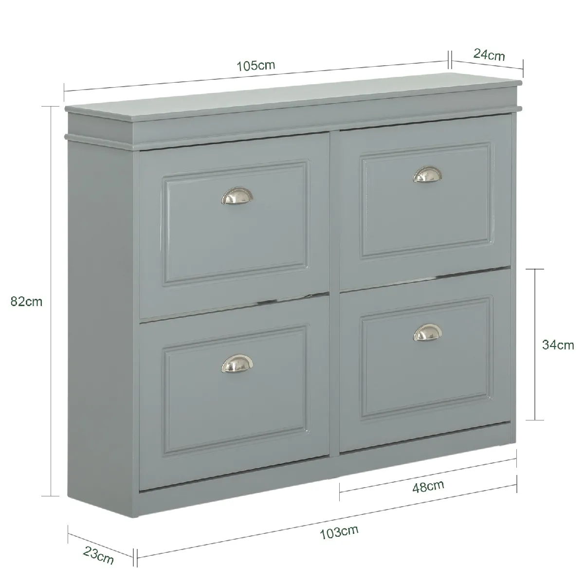 SoBuy Meuble de rangement pour chaussures