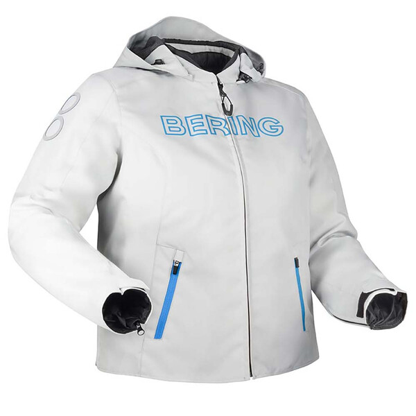 Bering - Blouson femme Lady Warwick Queen Size - grande taille Gris Clair / Bleu