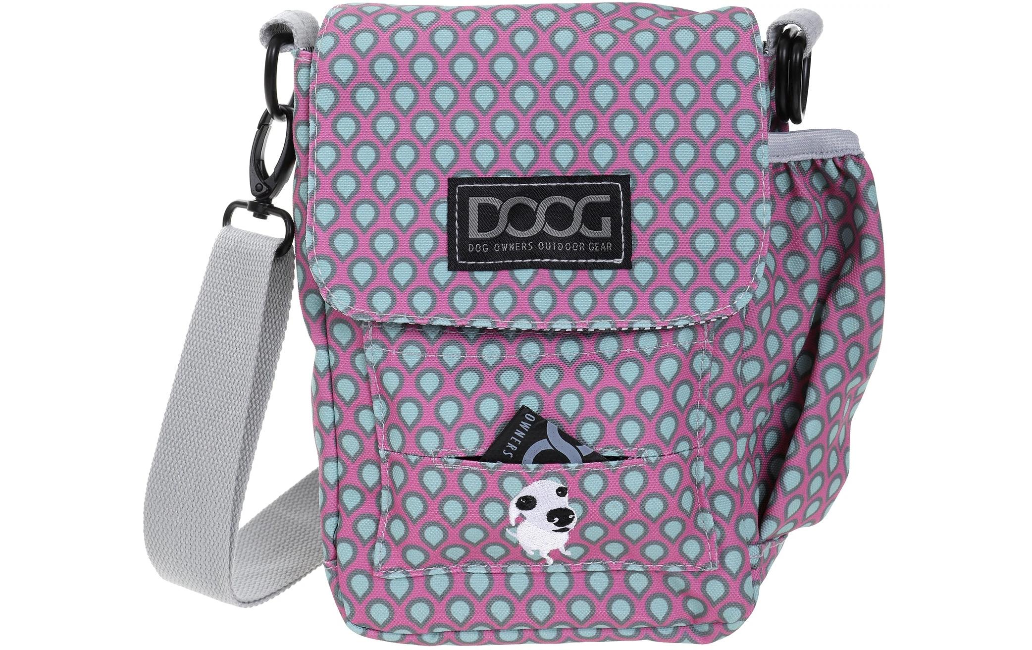 Shoulder Bag Luna Pink / Tear DropHunde-Walking-Tasche