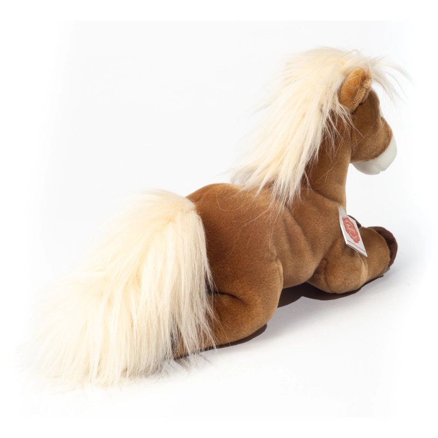 Teddy HERMANN® Pferd liegend hellbraun 30 cm