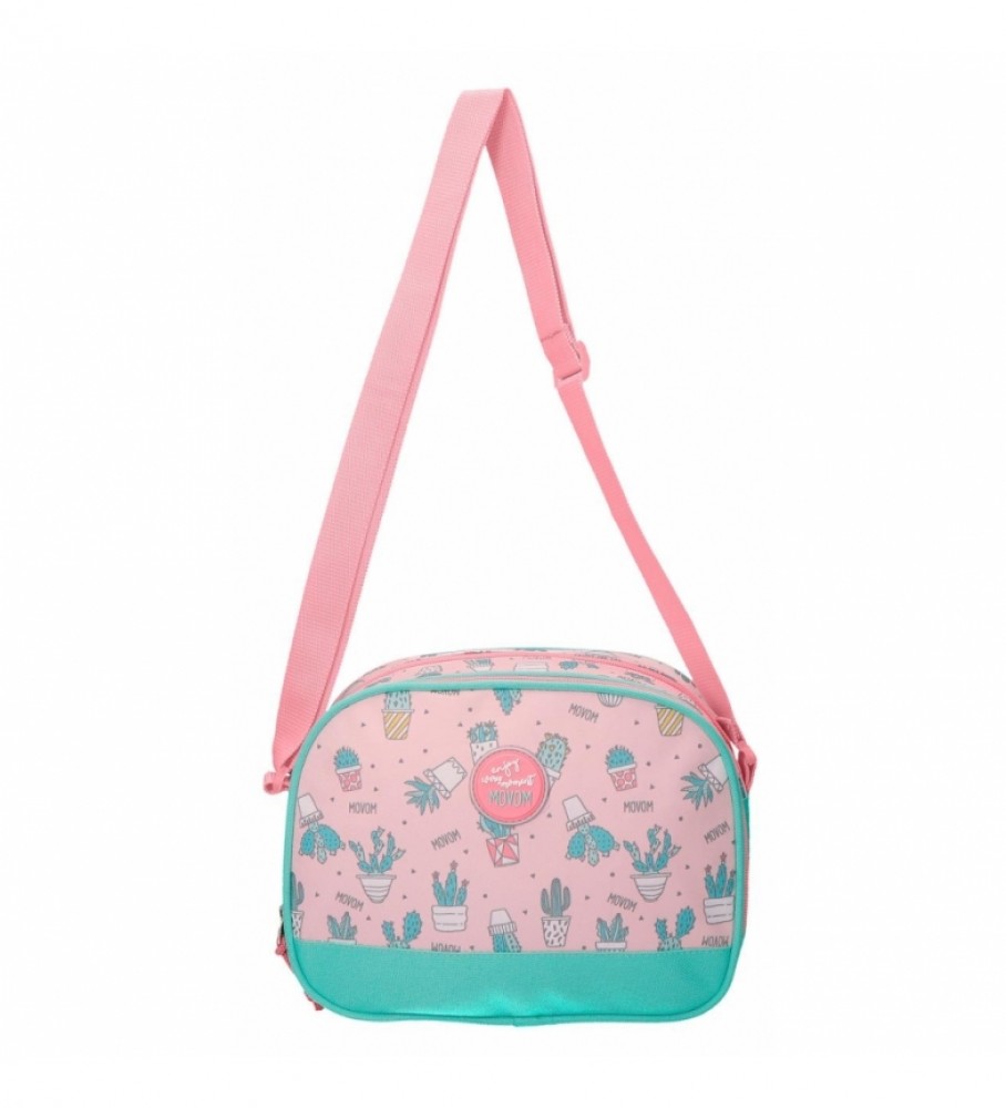 Cacto Movom Bandolera Movom - 23x17x8cm - Rosa, verde