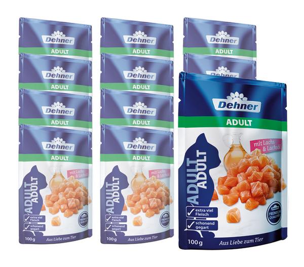 Dehner Premium Nassfutter für Katzen Adult,