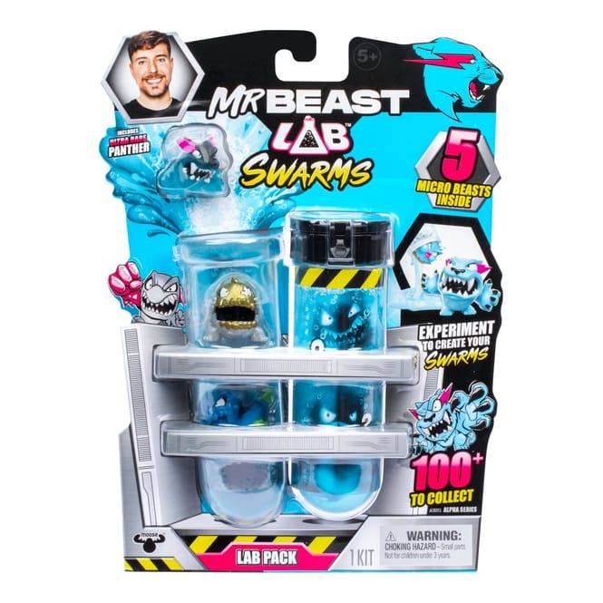 MrBeast Lab - Swarms 5er Pack - Micro Beasts - ca. 2,5 cm