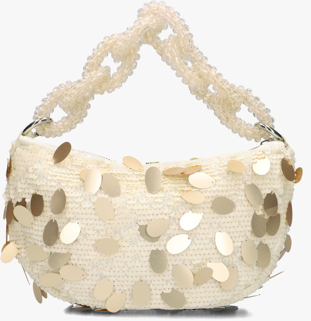 HVISK beige hvisk schoudertas tori sequins