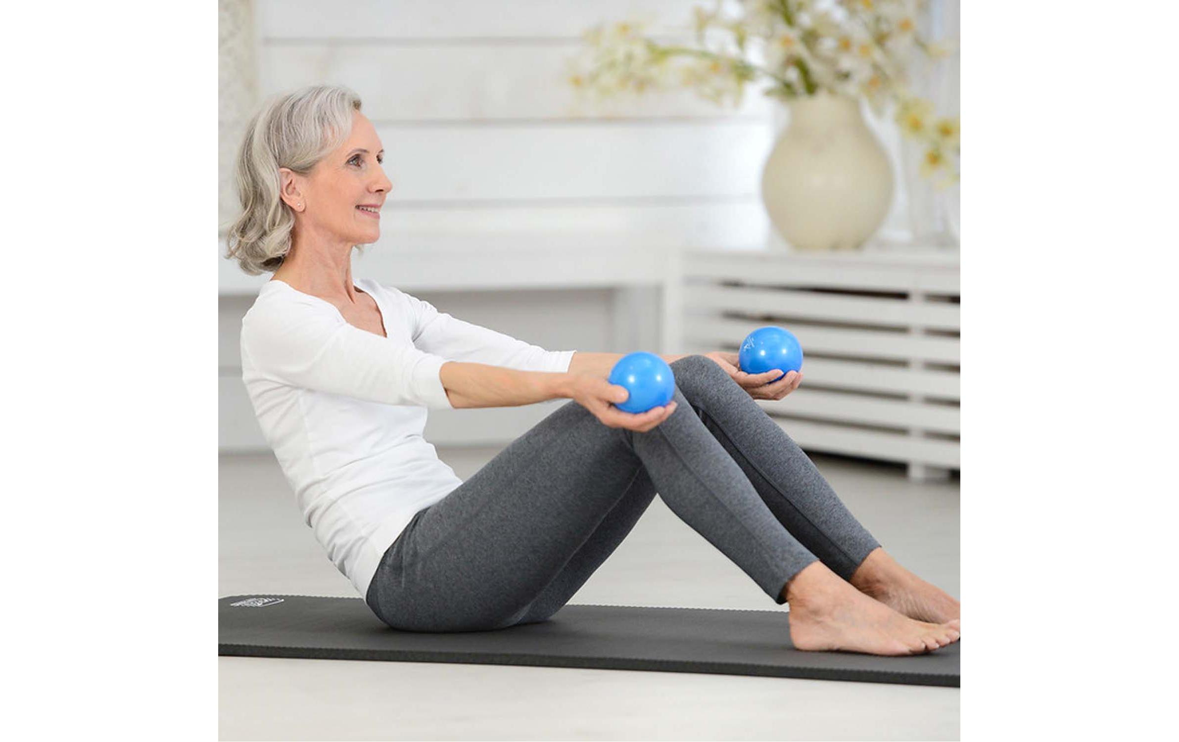 Pilates Toning Ball 450 g 2-er SetBall für Oberkörpertraining