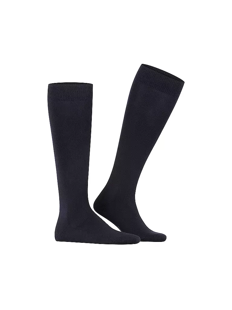 FALKE Herren Kniestrümpfe Family  blau
