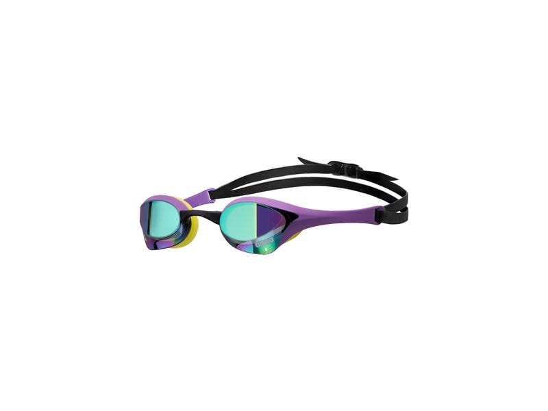 Arena Schwimmbrille Cobra Ultra Swipe Mirror Lila/Schwarz Verspiegelte Wettkampfschwimmbrille