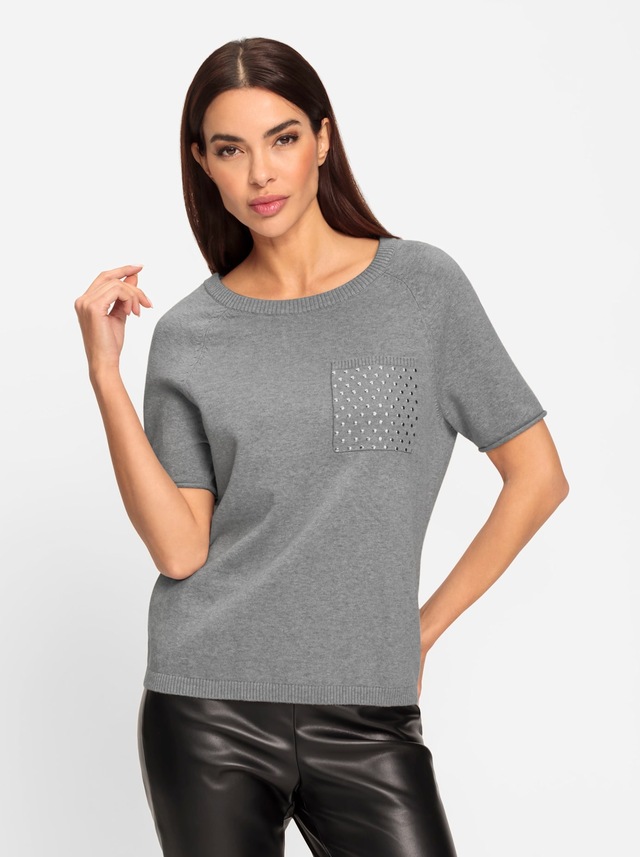 heine Kurzarmpullover »Pullover«