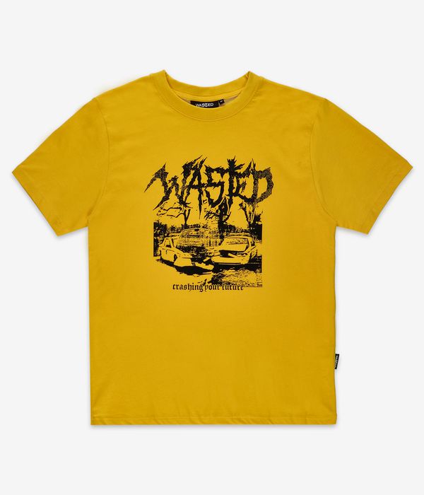 Wasted Paris Injury T-Shirt (golden yellow)