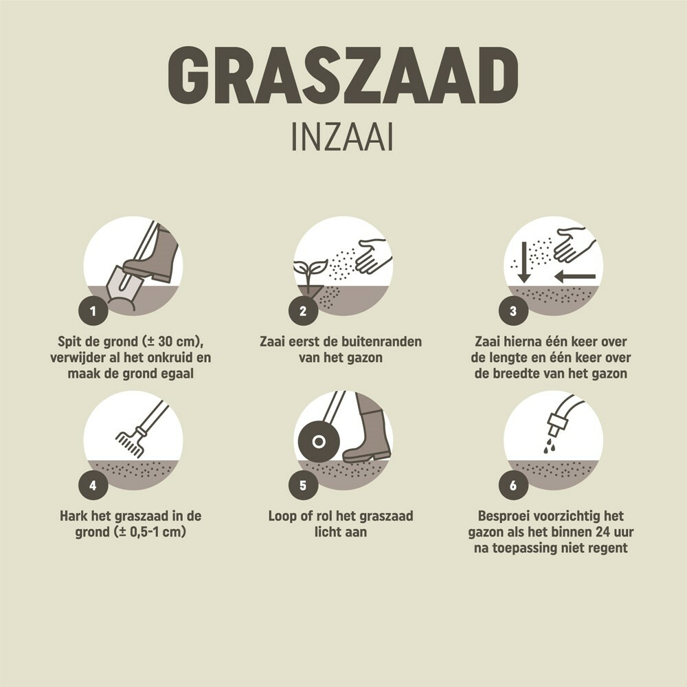 Pokon Graszaad Inzaai1 kg