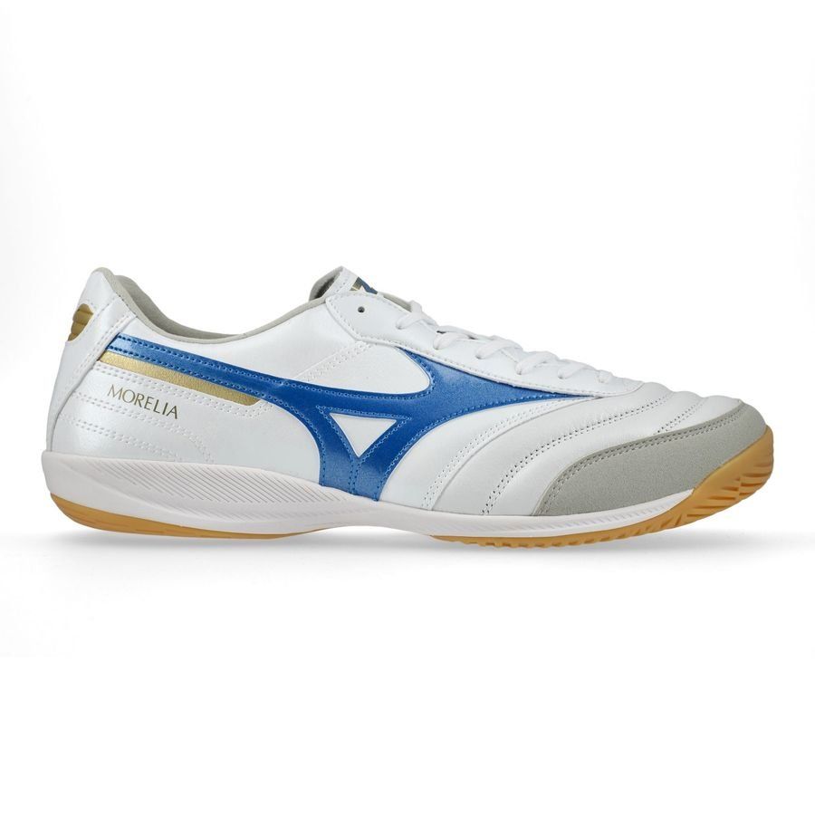 Mizuno Morelia Sala Elite IN Mugen - Blanc/Bleu/Doré