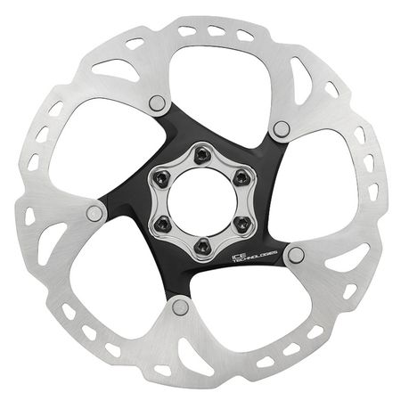 XT SM-RT86 Ice-Tec Bremsscheibe, 6-Loch  silber  203mm
