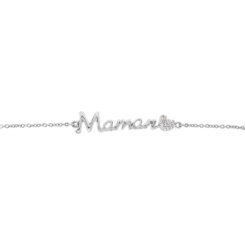 Bracelet Rera Argent Blanc Oxyde De Zirconium